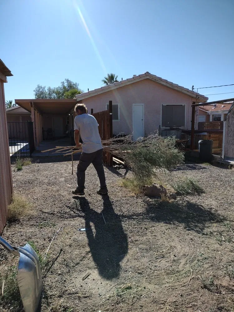 Local lawn care service for homes across Bullhead City, AZ - Top Notch Lot Cleanup And Handyman Services