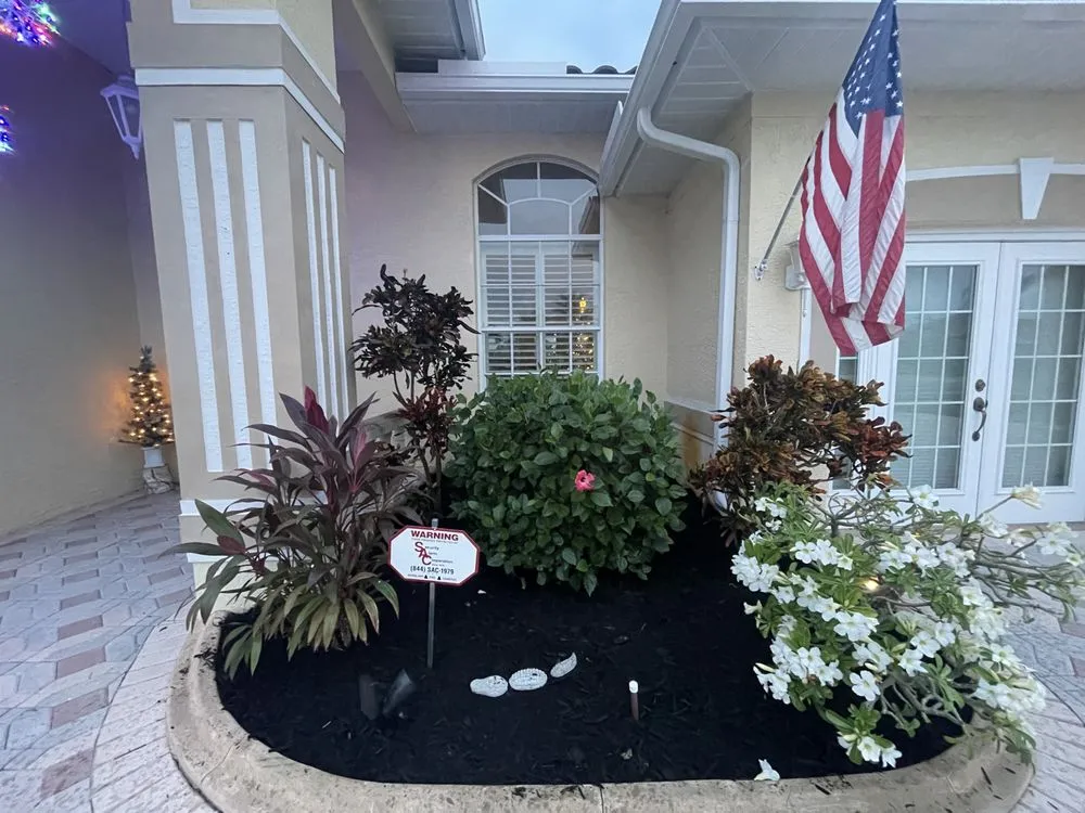 Professional landscape installation in Bradenton, FL by Top Notch Quality Tree Care