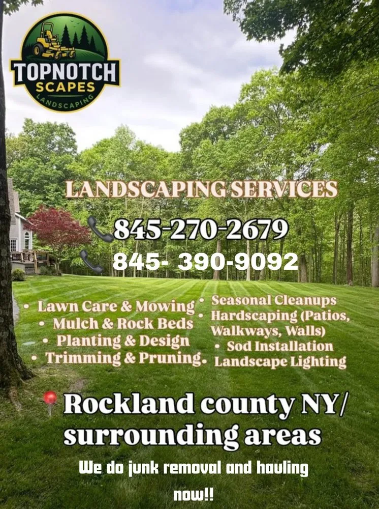 Trusted garden landscaping experts serving Pomona, NY - Top Notch Scapes
