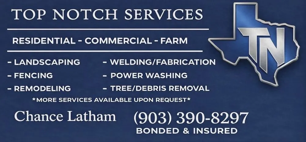 Affordable outdoor landscaping for outdoor upgrades in Waco, TX by Top Notch Services