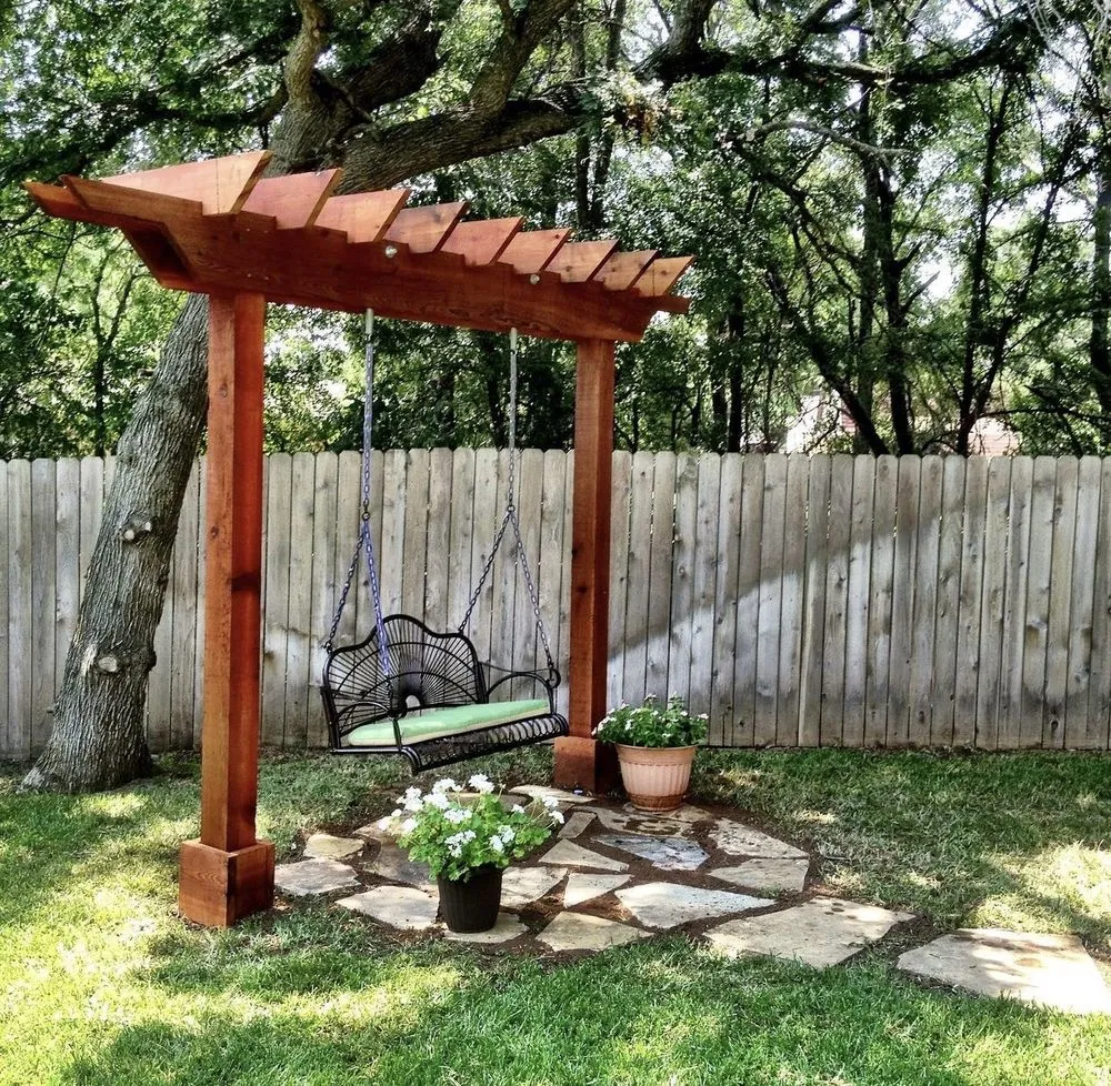 Custom outdoor landscaping in Albuquerque, NM - Top Notch Solutions