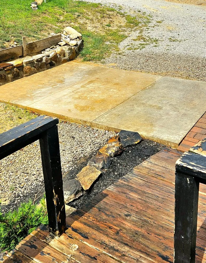 Affordable outdoor landscaping in London, KY by Top Notch Trimming & Property Management