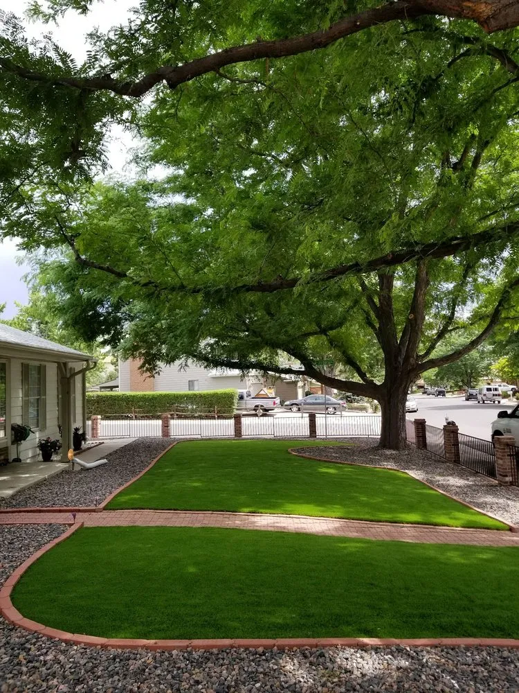 Local landscape installation for year-round maintenance in Colorado Springs, CO by Top Notch Turf and Landscaping