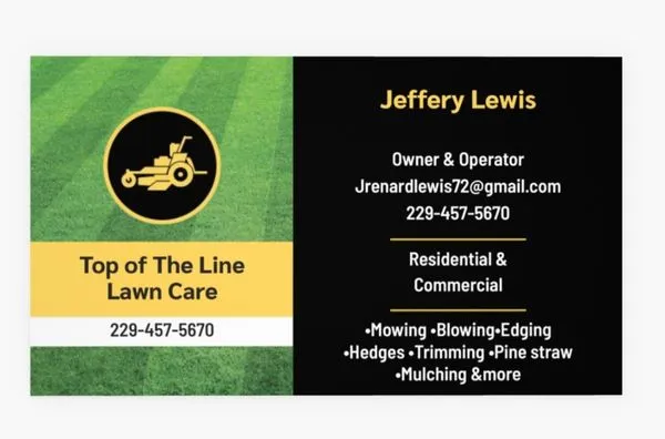 Top of The Line Lawn Care Logo