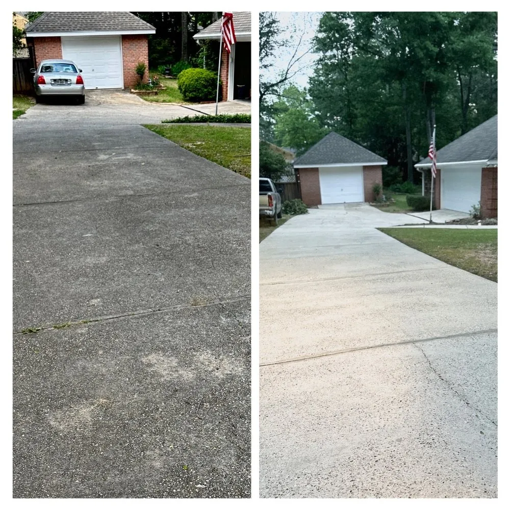 Custom landscape design for residential properties in Hattiesburg, MS by Top Pressure Washing