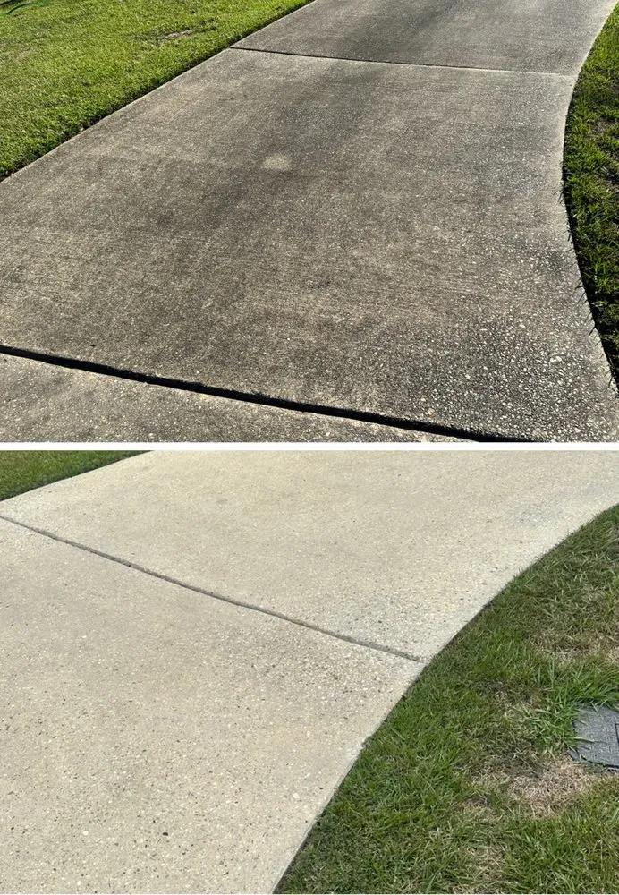 Professional residential landscaping in Hattiesburg, MS by Top Pressure Washing