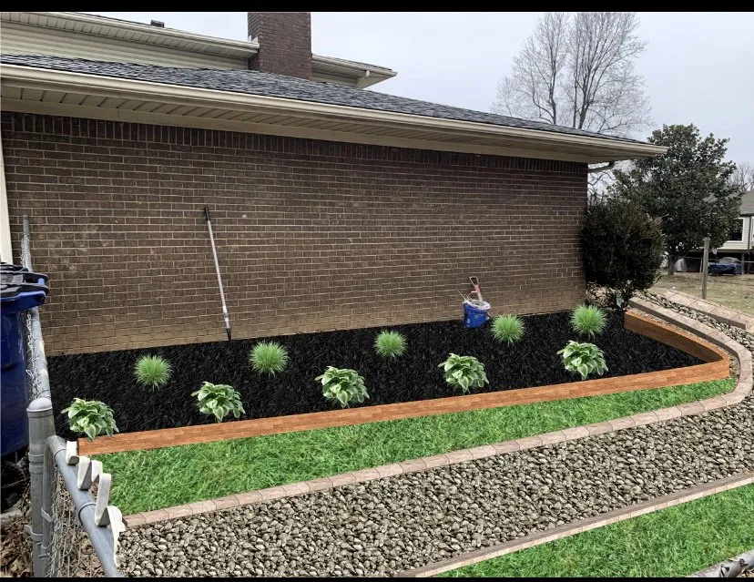 Custom landscape installation in Lexington, KY by Top Quality Landscaping & Trees