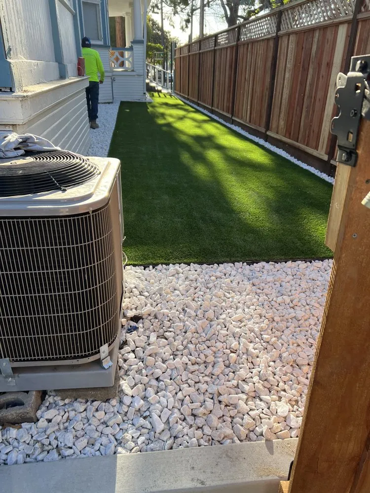 Affordable residential landscaping in Hollister, CA by Top Rock Construction