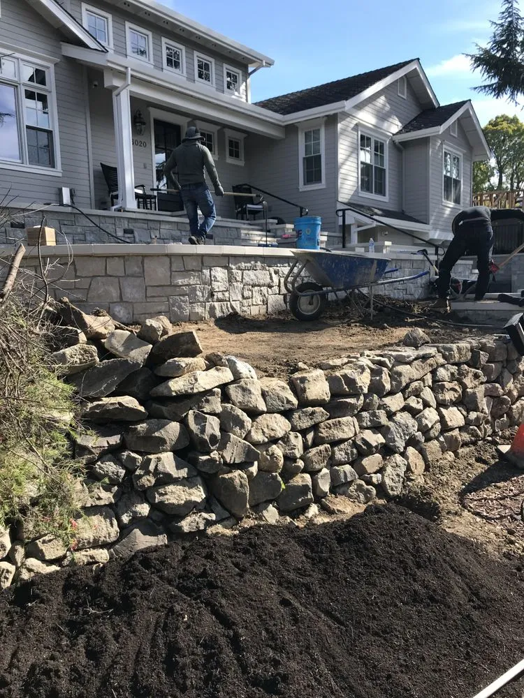 Local residential landscaping in Hollister, CA by Top Rock Construction