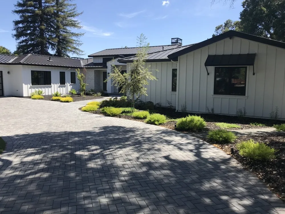 Expert residential landscaping for homes in Hollister, CA by Top Rock Construction