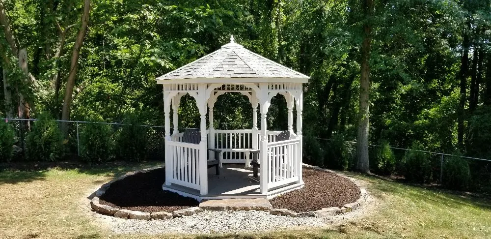 Professional yard cleanup service with custom design across Milton, PA - Top Rock Design/Landscape