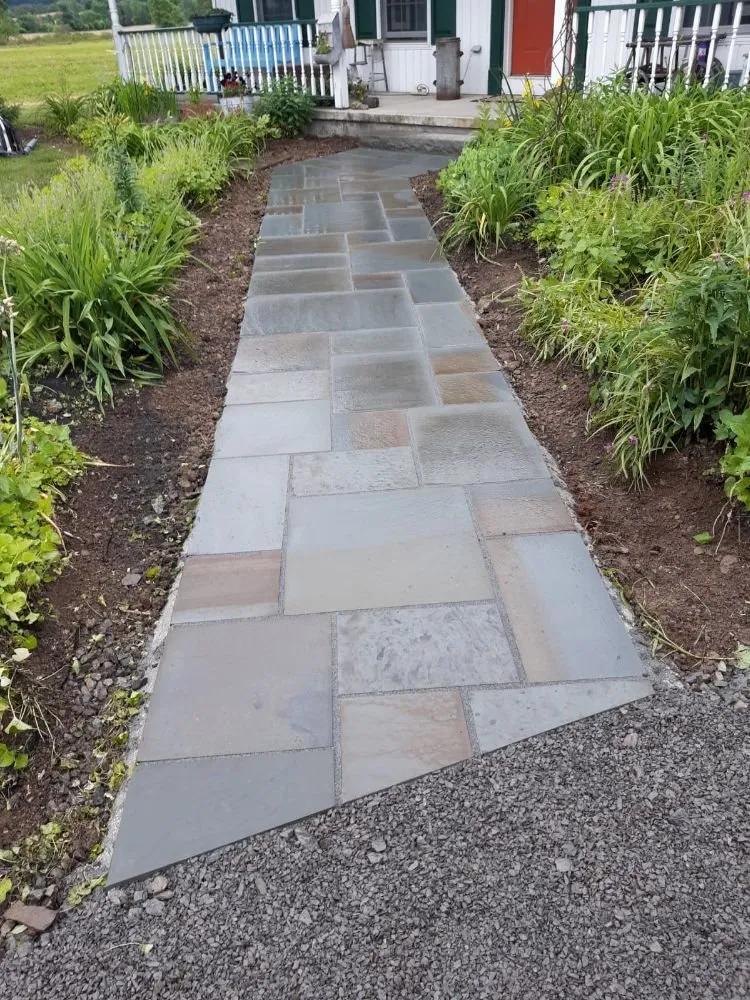 Affordable landscape installation in Milton, PA by Top Rock Design/Landscape
