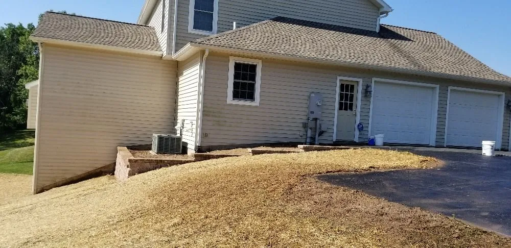 Custom residential landscaping in Milton, PA by Top Rock Design/Landscape