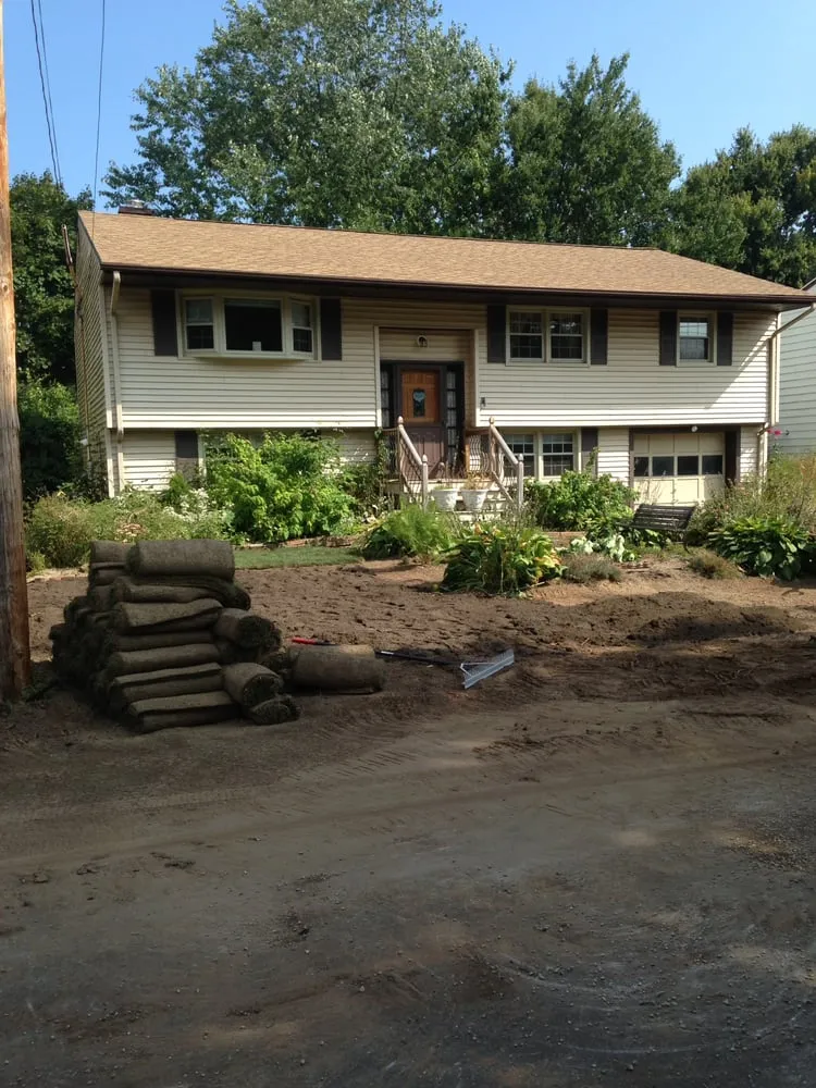 Reliable garden landscaping for homes in Milford, CT by Top Seed Landscaping