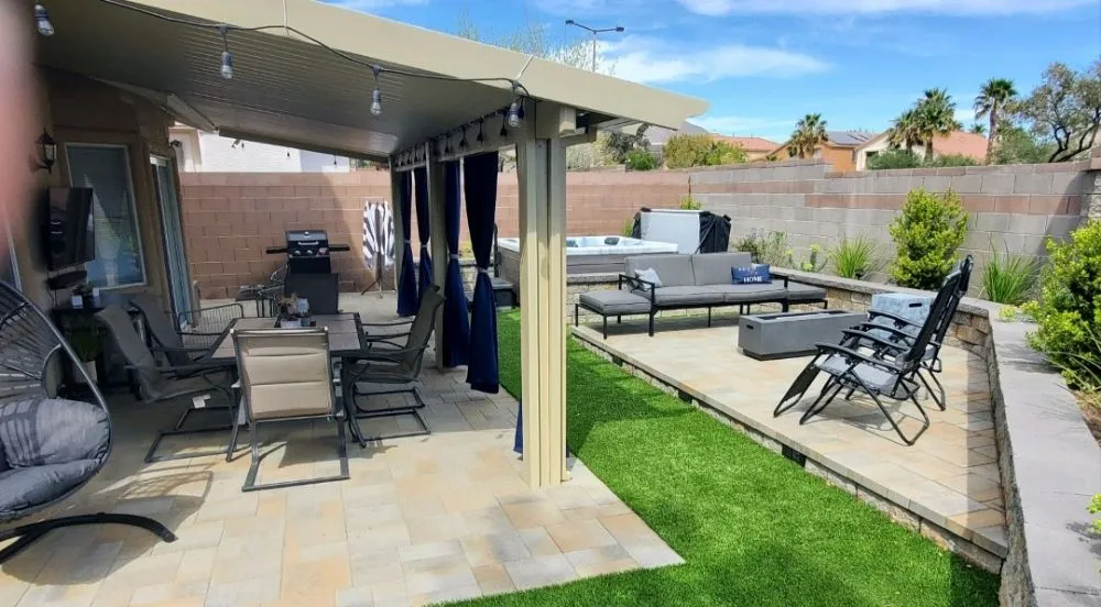 Affordable garden landscaping in Las Vegas, NV - Top Set Turf