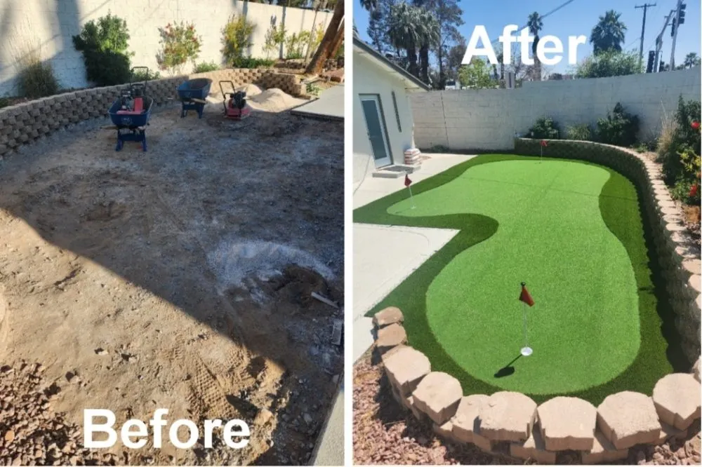 Reliable yard cleanup service experts serving Las Vegas, NV - Top Set Turf