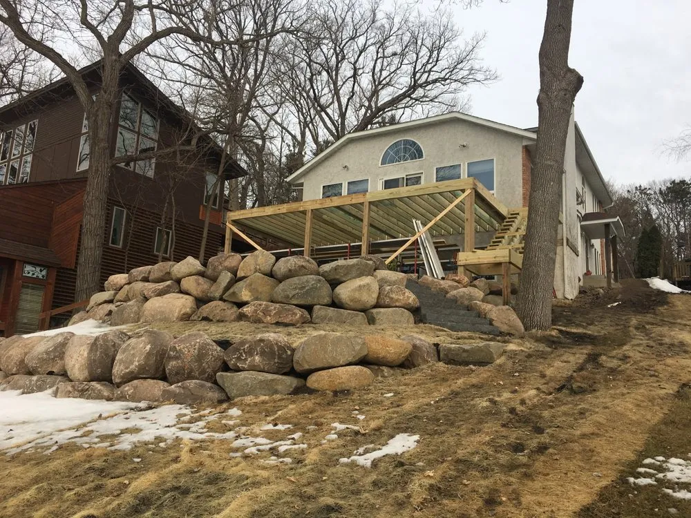 Reliable landscape installation in Maple Grove, MN - Top Shelf Contracting