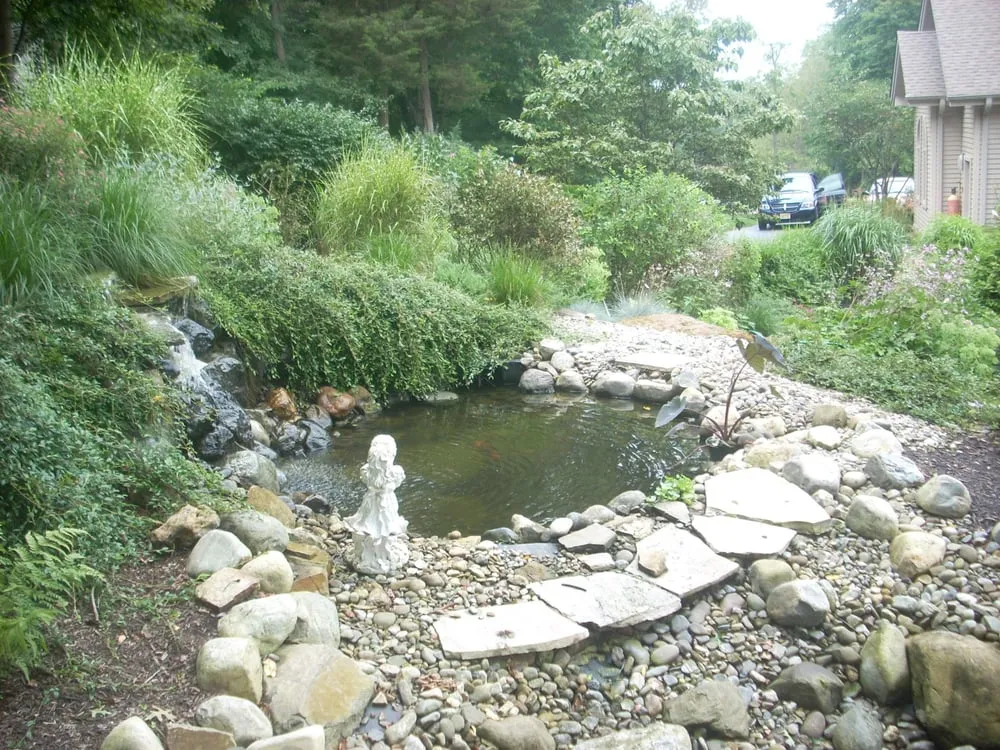 Professional residential landscaping in Perrineville, NJ by Top Shelf Landscaping