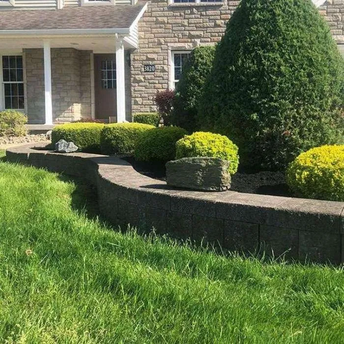 Affordable garden landscaping for beautiful yards in Tonawanda, NY by Top Shelf Landscaping