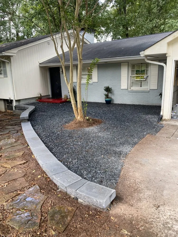 Top-rated yard cleanup service for residential properties across Atlanta, GA - Top Standard Masonry and Services