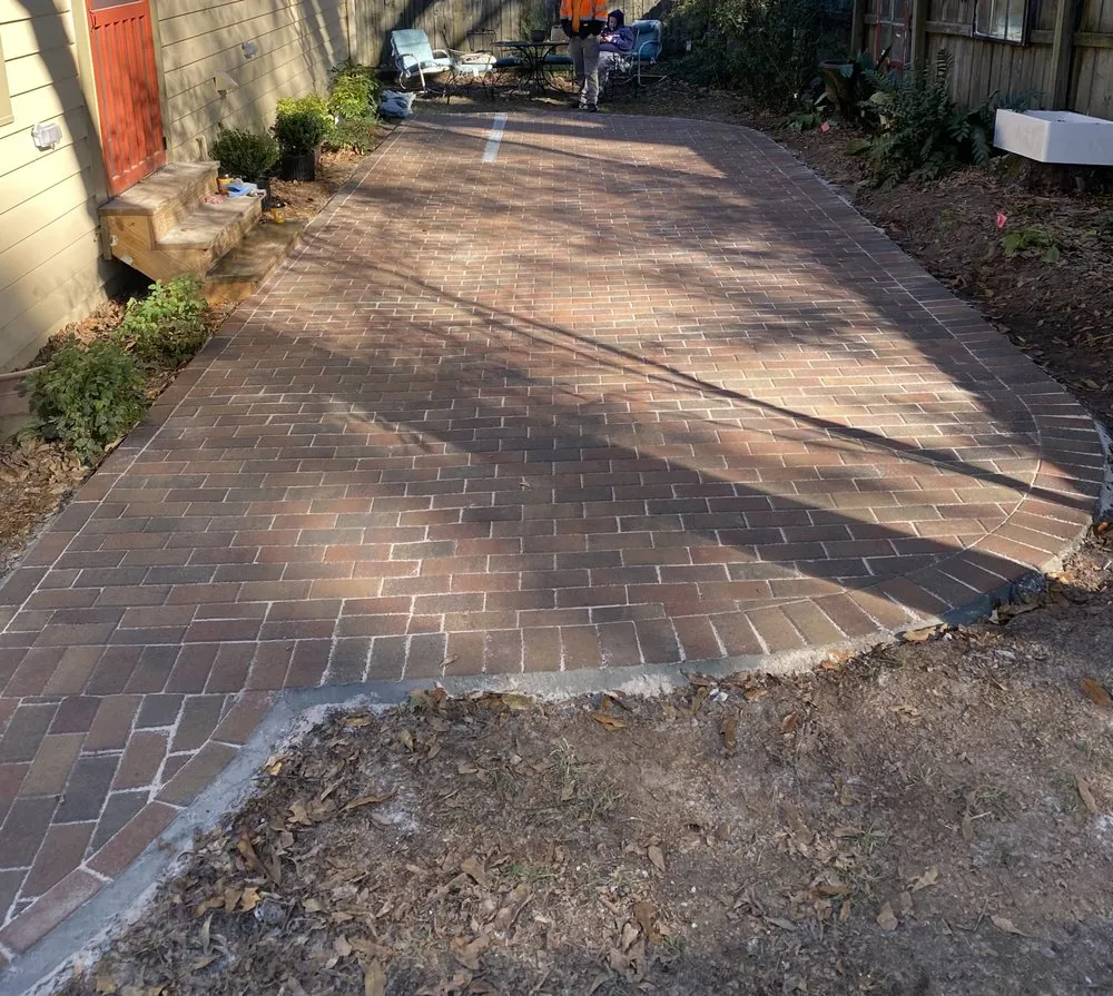 Custom residential landscaping in Atlanta, GA - Top Standard Masonry and Services