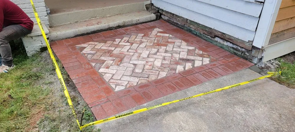 Custom landscaping services for residential properties across Atlanta, GA - Top Standard Masonry and Services