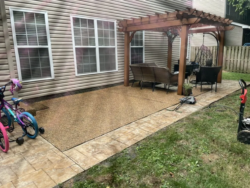 Professional outdoor landscaping in Columbia, TN by Top Tier lawn care