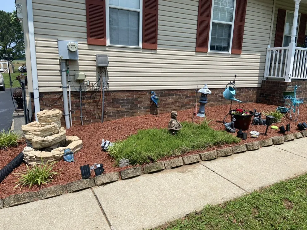 Professional residential landscaping in Columbia, TN by Top Tier lawn care