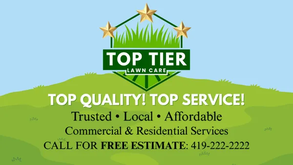 Top Tier Lawn Care Logo
