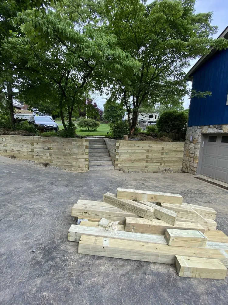 Local residential landscaping for homes in Ford City, PA by Top Tier Turf Landscape