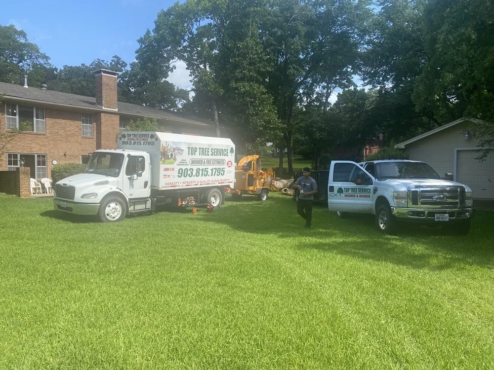 Trusted lawn care service for outdoor upgrades in Sherman, TX by Top Tree Service