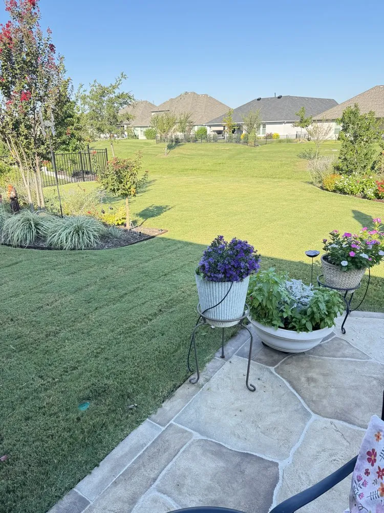 Expert residential landscaping in Keller, TX by Top Turf