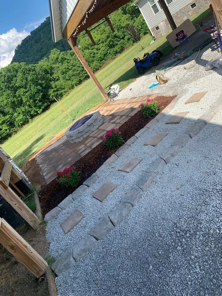 Custom landscaping services for year-round maintenance in Rogersville, TN by Top Turf Landscaping