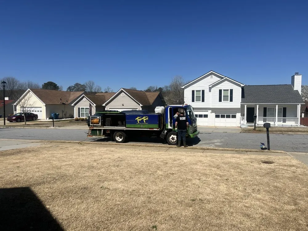 Professional landscaping services for beautiful yards across Charlotte, NC - Top Turf Lawn Care and Pest Management