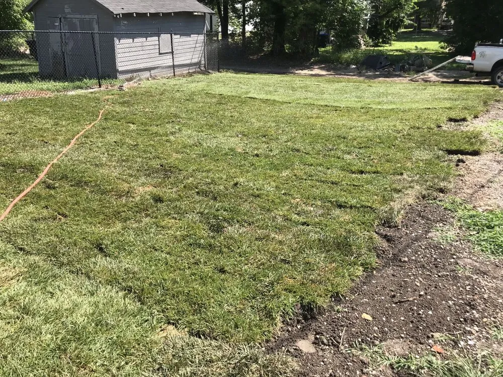 Custom garden landscaping in Topeka, KS by Topeka's Affordable Lawn Care
