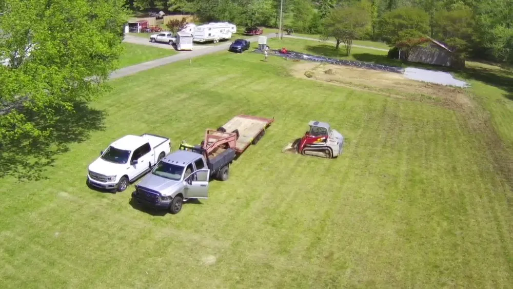 Top-rated residential landscaping for year-round maintenance in Huntsville, AL by TopGrade Excavation