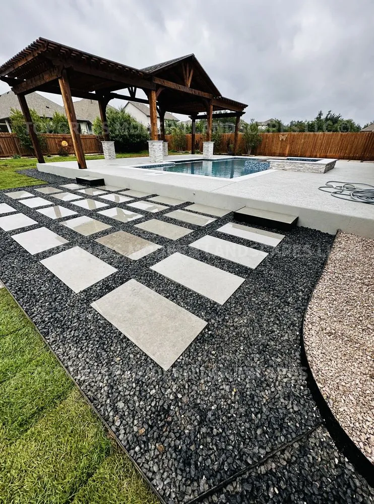 Top-rated landscape design in Austin, TX by TopGrass Modern Landscapes