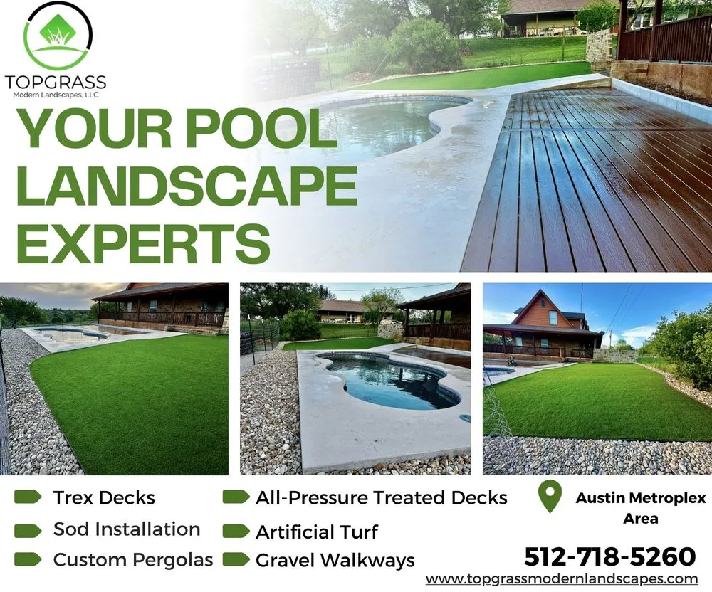 Trusted landscape installation for outdoor upgrades in Austin, TX by TopGrass Modern Landscapes