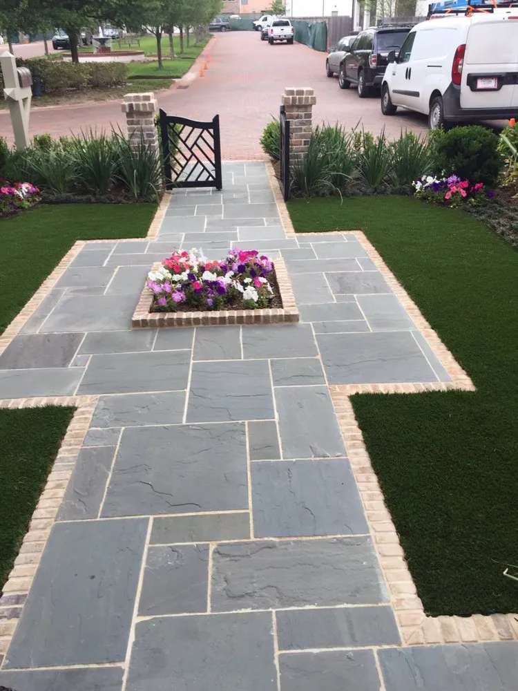 Expert garden landscaping for homes across Houston, TX - Topiary and Garden