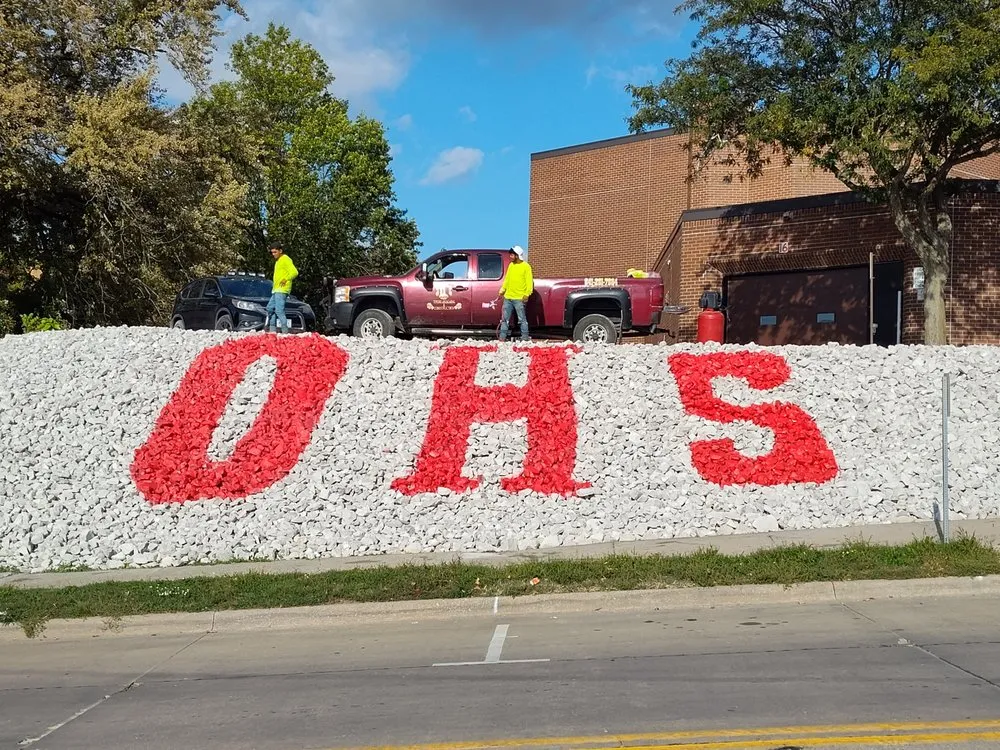 Local garden landscaping for year-round maintenance across Ottumwa, IA - Topline Landscaping and Construction