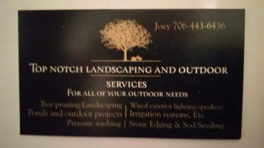 Local outdoor landscaping for residential properties in LaGrange, GA by Topnotch landscaping and outdoor services