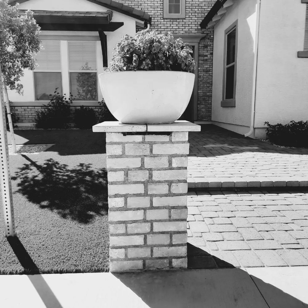 Affordable yard maintenance with custom design in Phoenix, AZ by Topo Hardscaping and Pools