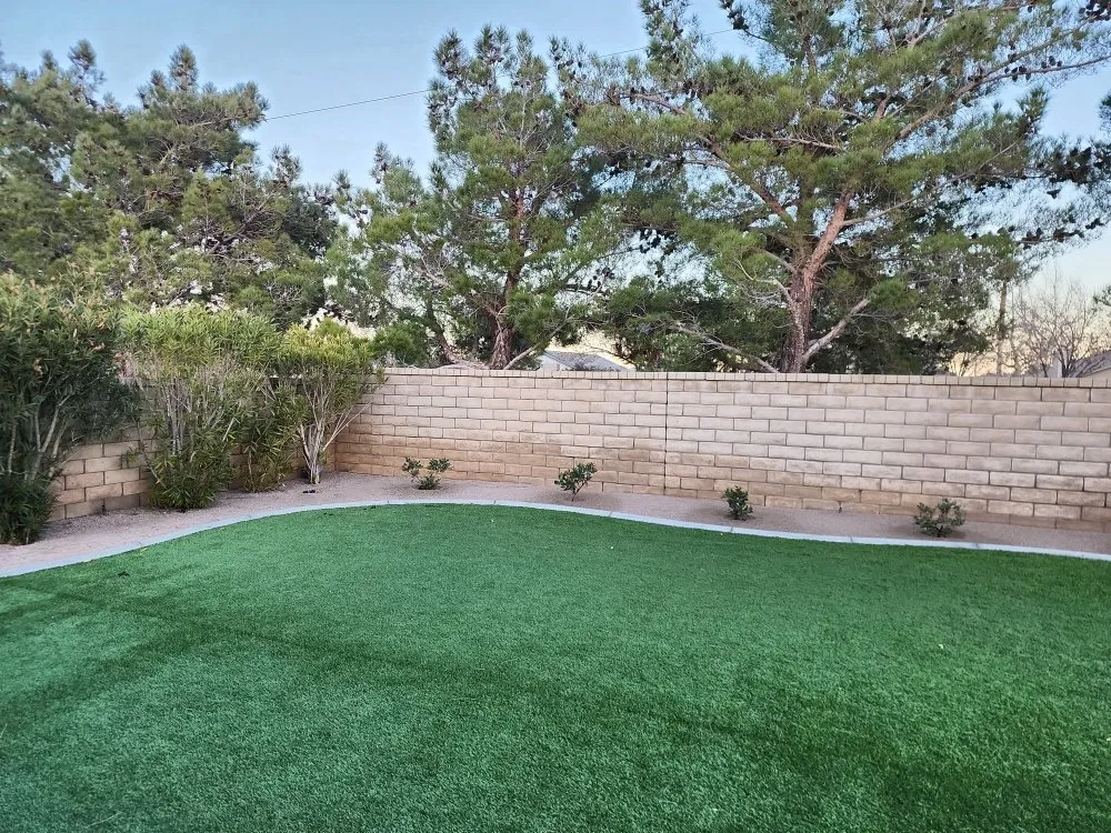 Affordable garden landscaping in Lake Los Angeles, CA by Topp Gunn Landstructions