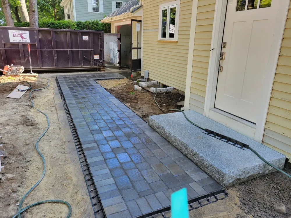 Affordable lawn mowing service in Billerica, MA by Topping Landscaping