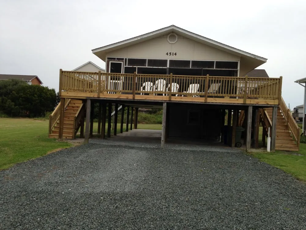 Professional outdoor landscaping for year-round maintenance across North Topsail Beach, NC - Topsail Moonlight Management
