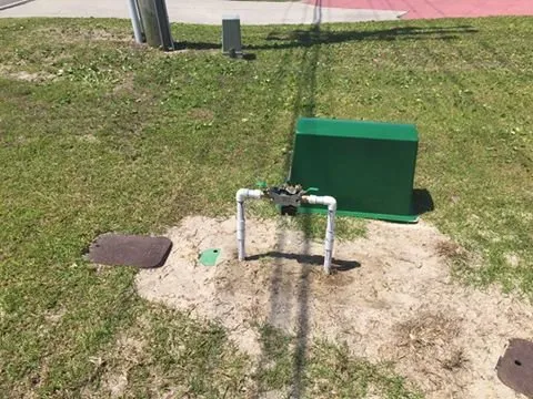 Professional lawn mowing service with custom design in North Topsail Beach, NC by Topsail Moonlight Management