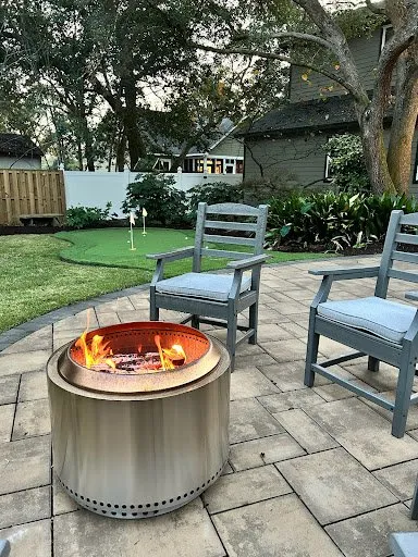 Reliable lawn mowing service for residential properties in Hampstead, NC by Topsail Outdoor Living