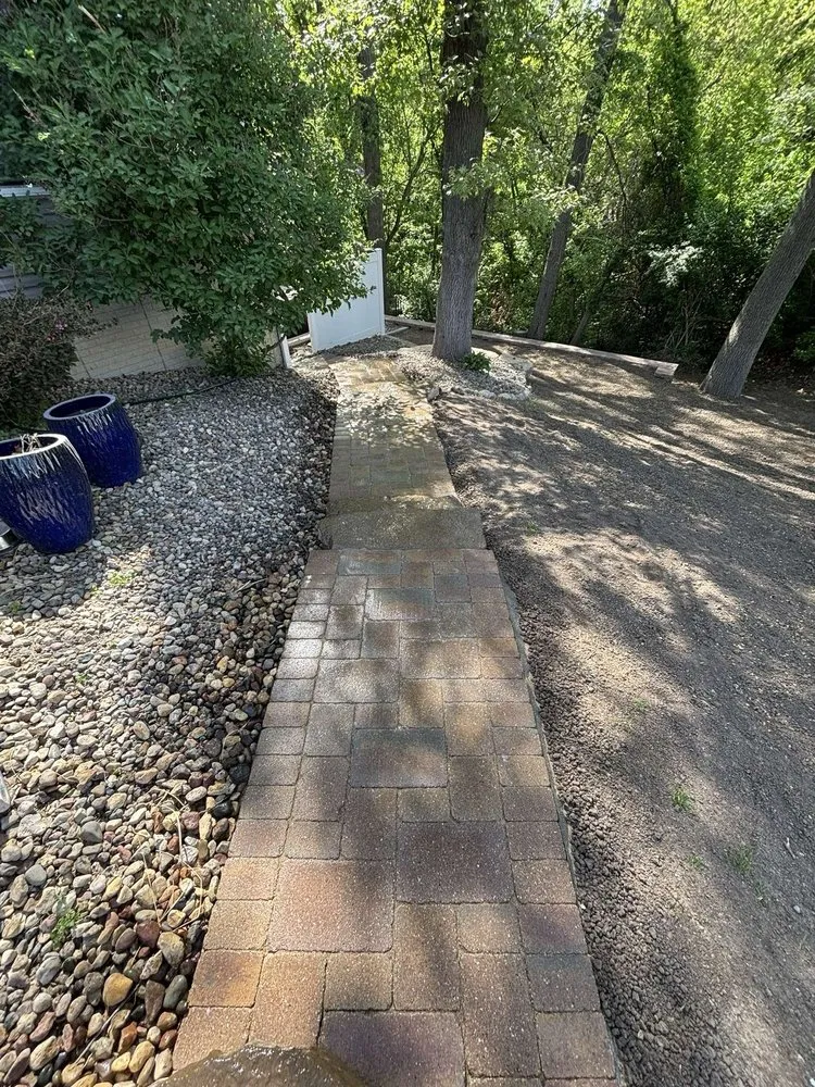 Custom landscape design with custom design across Moline, IL - Topscape Landscaping