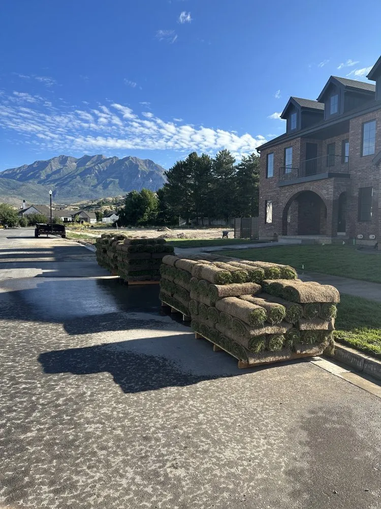 Professional residential landscaping in Orem, UT by Topsoil Delivery & Services