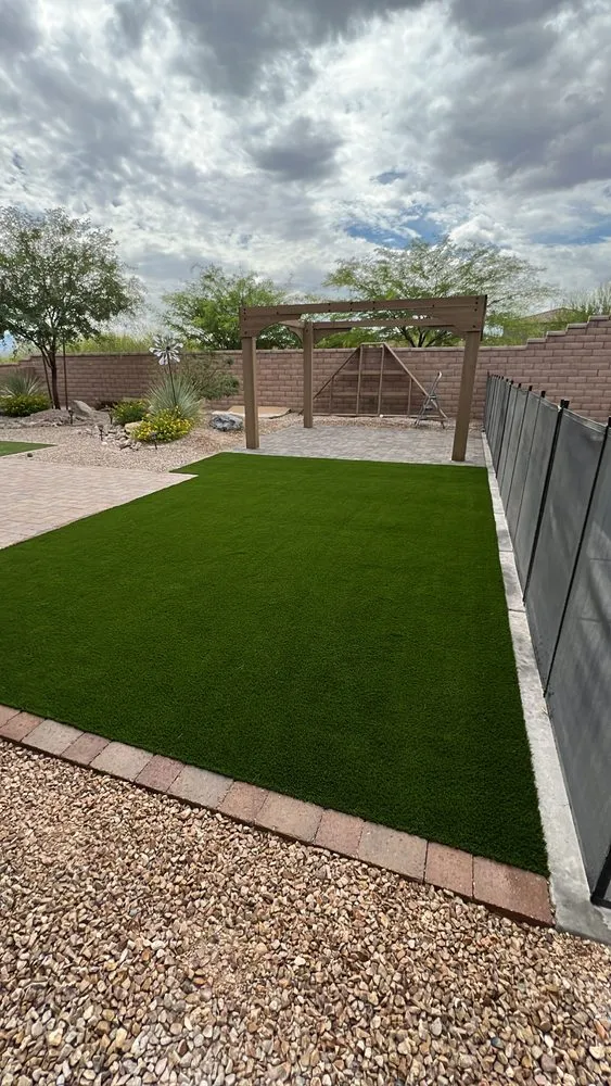 Local yard cleanup service for homes in Tucson, AZ by TopTier Landscaping